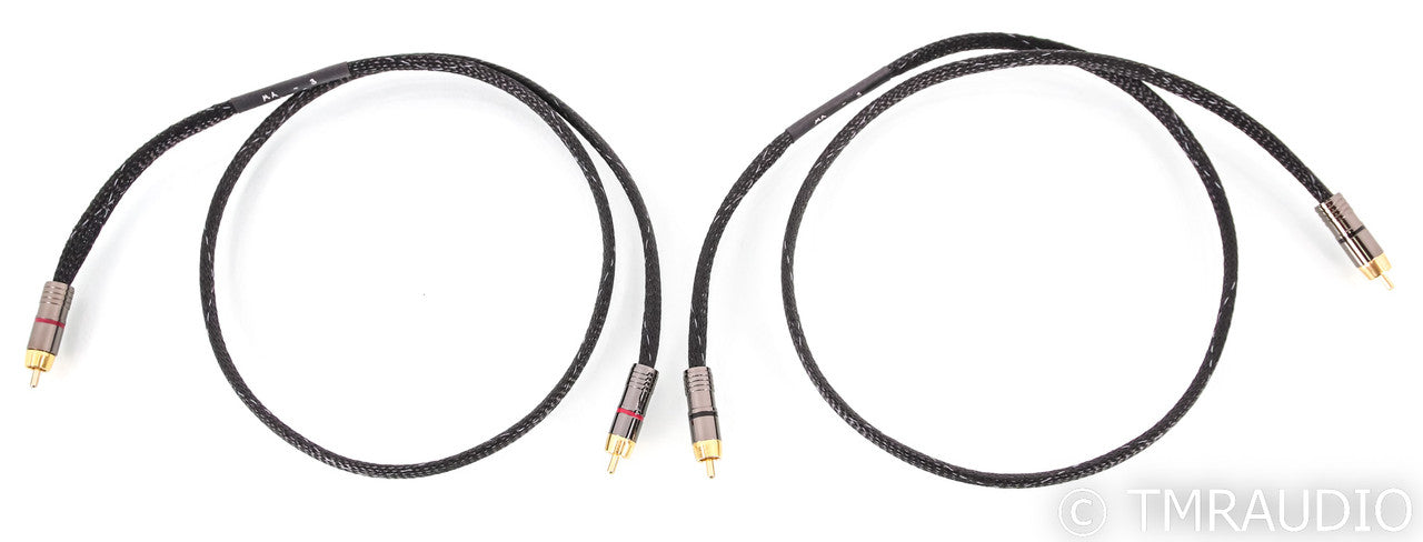 Morrow Audio MA-3 RCA Cables; 1m Pair Interconnects; MA3