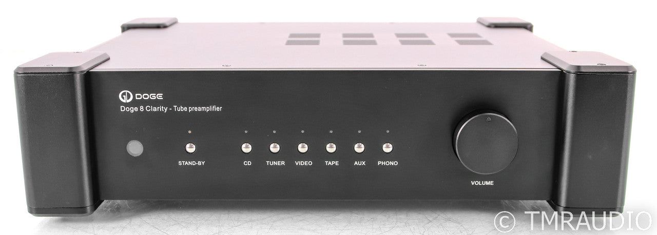Doge 8 Clarity Stereo Tube Preamplifier; Remote; MM / MC Phono