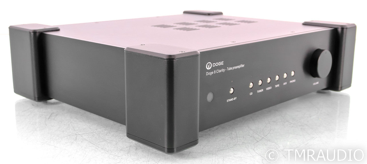 Doge 8 Clarity Stereo Tube Preamplifier; Remote; MM / MC Phono