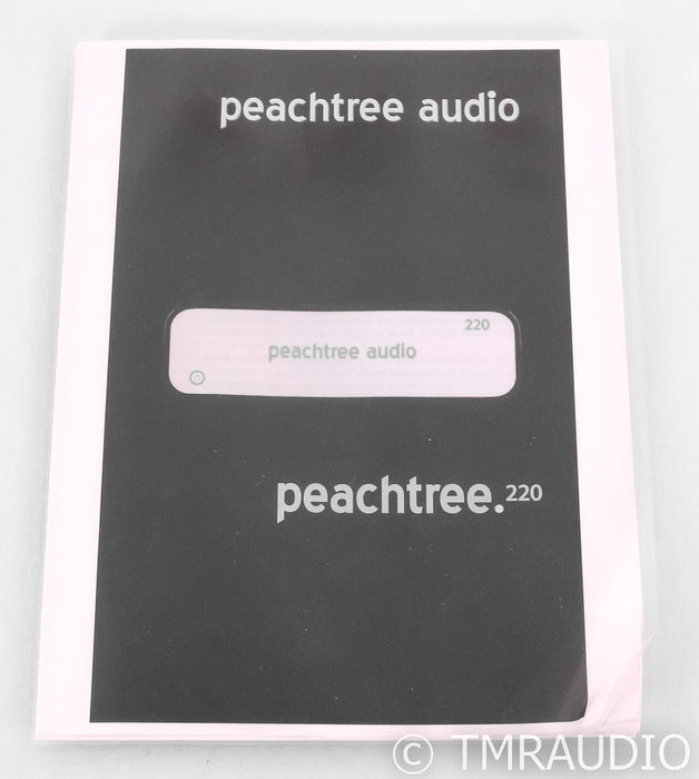 Peachtree Audio 220 Stereo Power Amplifier; Cherry