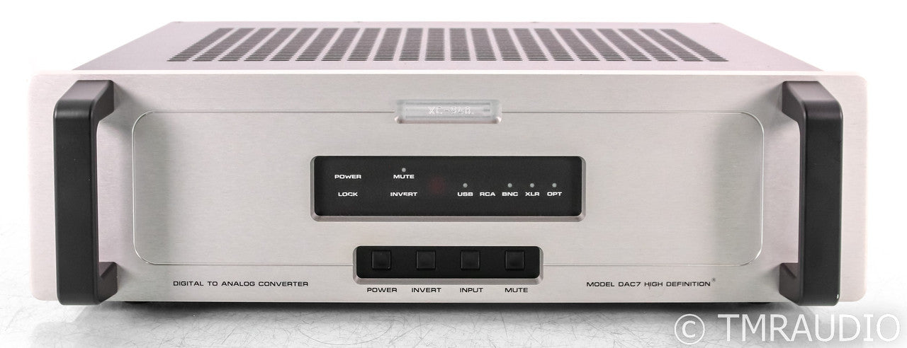 Audio Research DAC7 DAC; D/A Converter; Silver; Remote