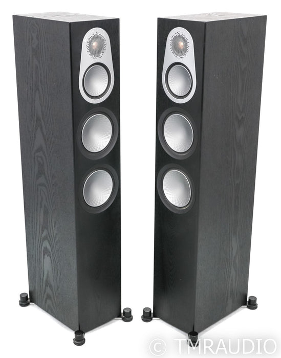 Monitor Audio Silver 300 6G Floorstanding Speakers; Black Oak Pair