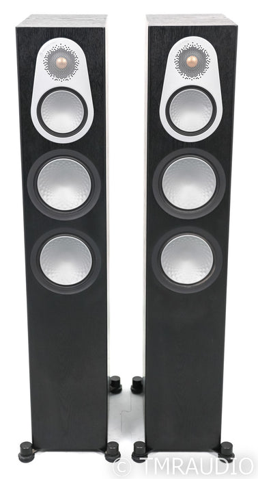 Monitor Audio Silver 300 6G Floorstanding Speakers; Black Oak Pair