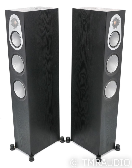 Monitor Audio Silver 300 6G Floorstanding Speakers; Black Oak Pair