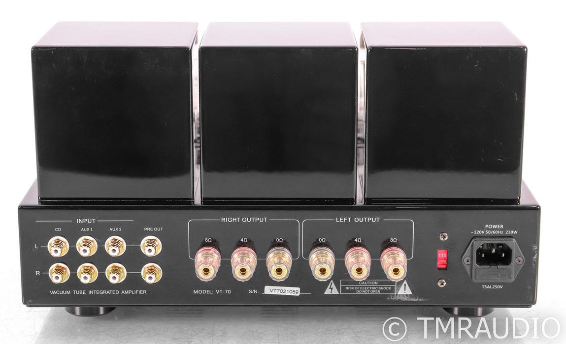 LSA VT-70 Stereo Tube Integrated Amplifier; Remote; VT70