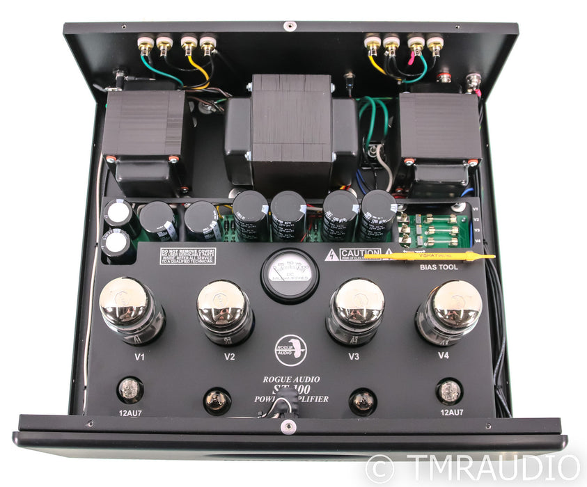 Rogue Audio ST-100 Dark Stereo Tube Power Amplifier; ST100; Black