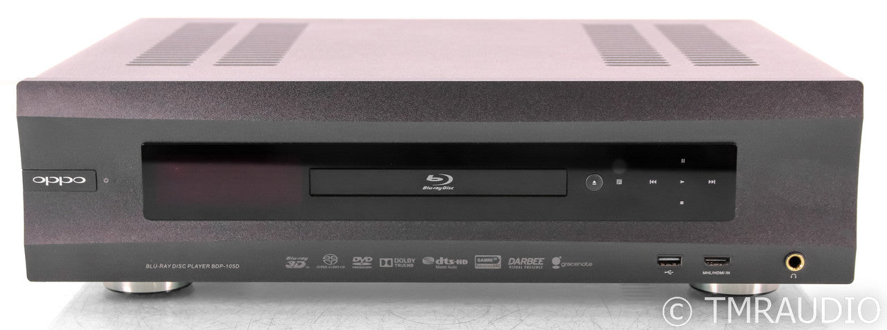 Oppo BDP-105D Universal Blu-Ray Player; BPD105D; Remote; Darbee