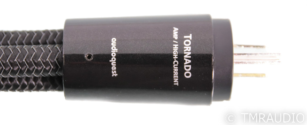 AudioQuest Tornado High Current Power Cable; 1m AC Cord; 72v DBS