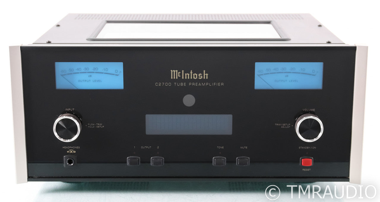 McIntosh C2700 Stereo Tube Preamplifier; Remote; DAC; MM / MC Phono; C-2700