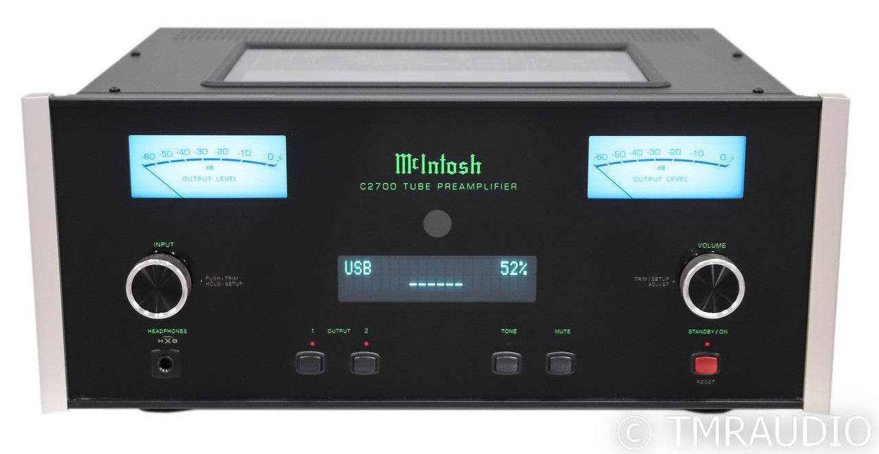 McIntosh C2700 Stereo Tube Preamplifier; Remote; DAC; MM / MC Phono; C-2700