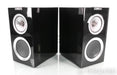 KEF R300 Bookshelf Speakers; R-300; Black Pair