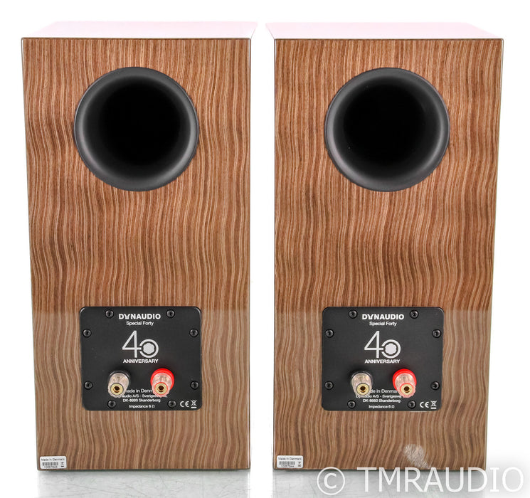 Dynaudio Special Forty Bookshelf Speakers; 40th Anniversary; Ebony Wave Pair (1/2)