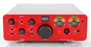 SPL Phonitor X Headphone Amplifier; Red