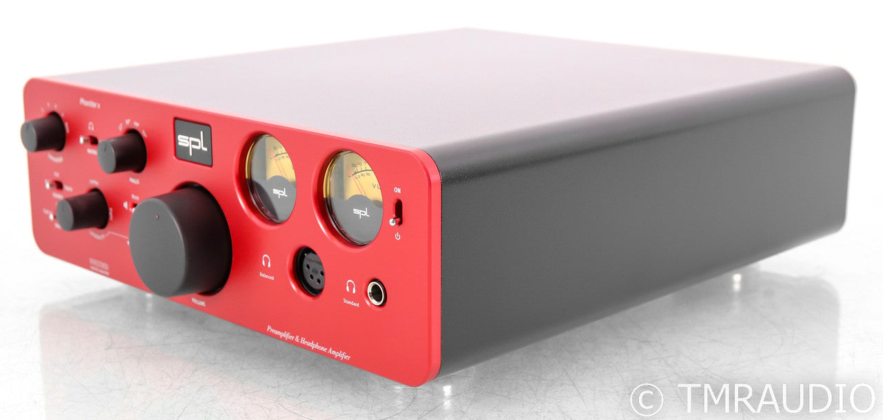 SPL Phonitor X Headphone Amplifier; Red