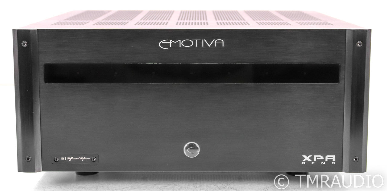 Emotiva Differential Reference 2 Stereo Power Amplifier; XPA Gen 3; DR2