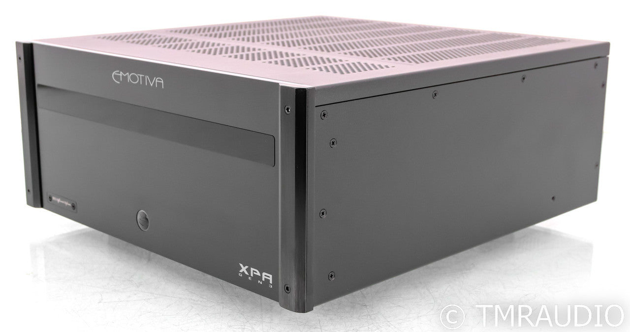 Emotiva Differential Reference 2 Stereo Power Amplifier; XPA Gen 3; DR2