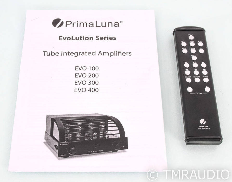 PrimaLuna Evo 400 Stereo Tube Integrated Amplifier; Remote