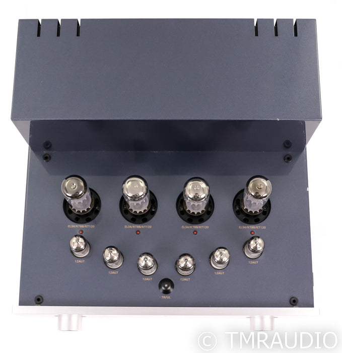 PrimaLuna DiaLogue Premium Stereo Tube Integrated Amplifier; Silver; Remote