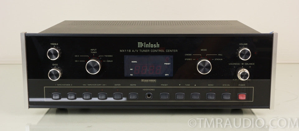 McIntosh MX118 A/V Tuner Control Center / Preamplifier