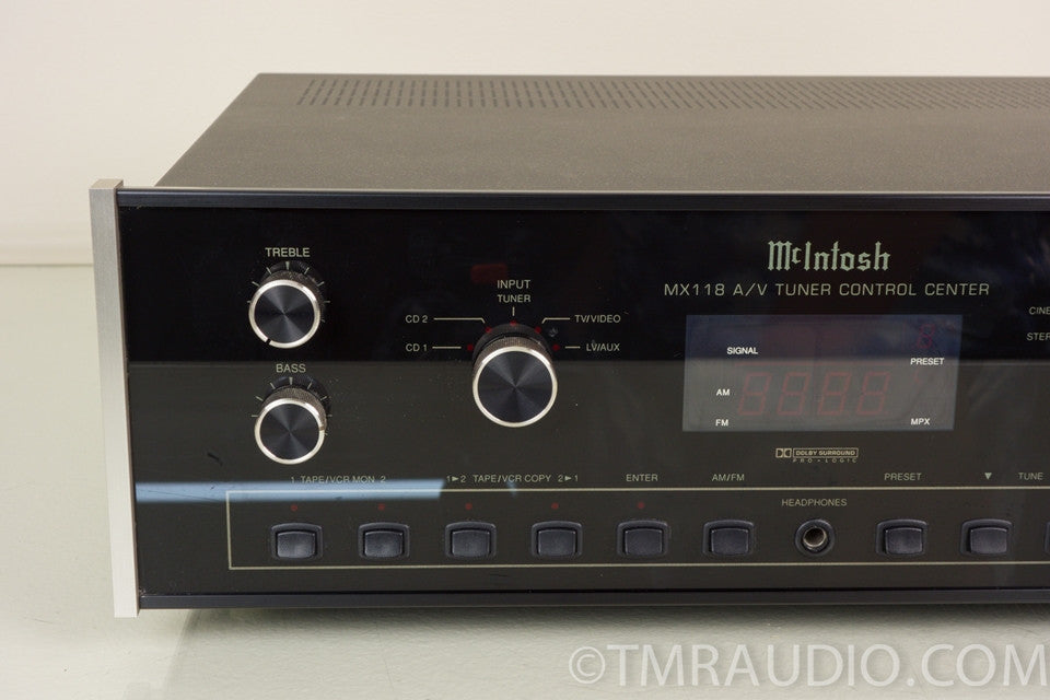 McIntosh MX118 A/V Tuner Control Center / Preamplifier
