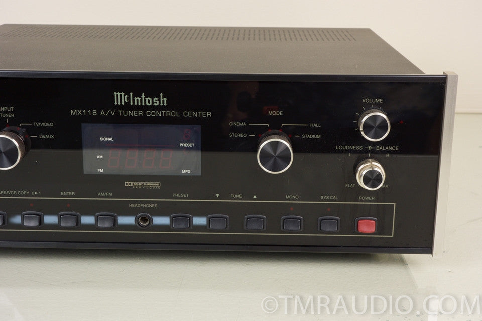 McIntosh MX118 A/V Tuner Control Center / Preamplifier