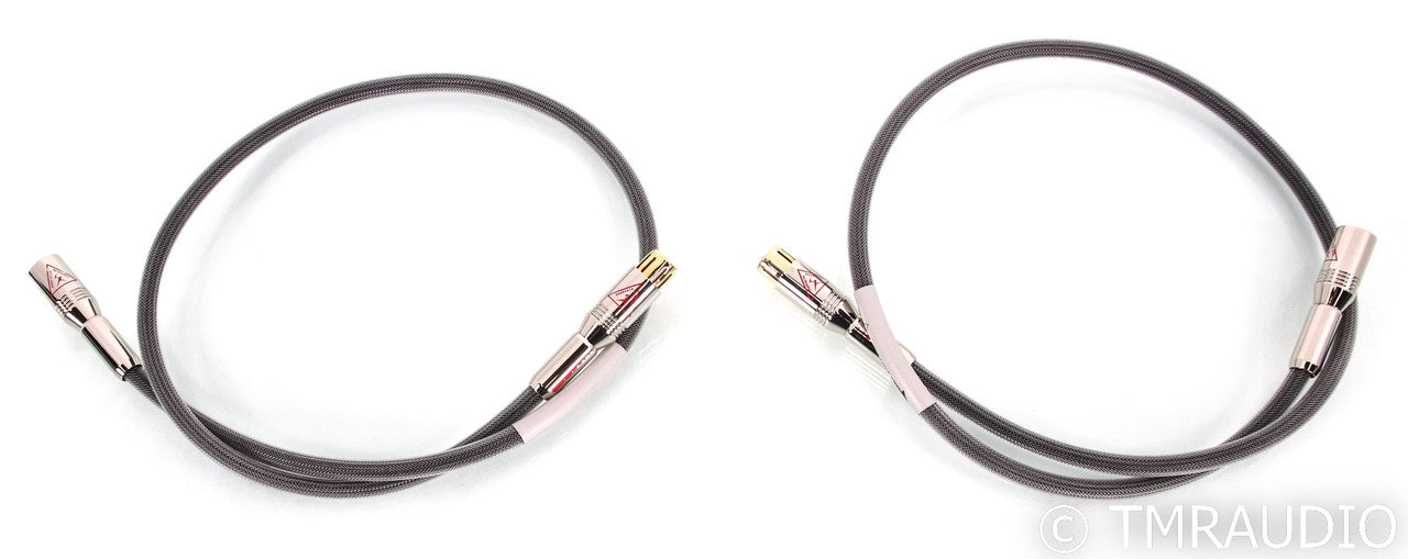 Shunyata Research Venom XLR Cables; 1m Pair Balanced Interconnects