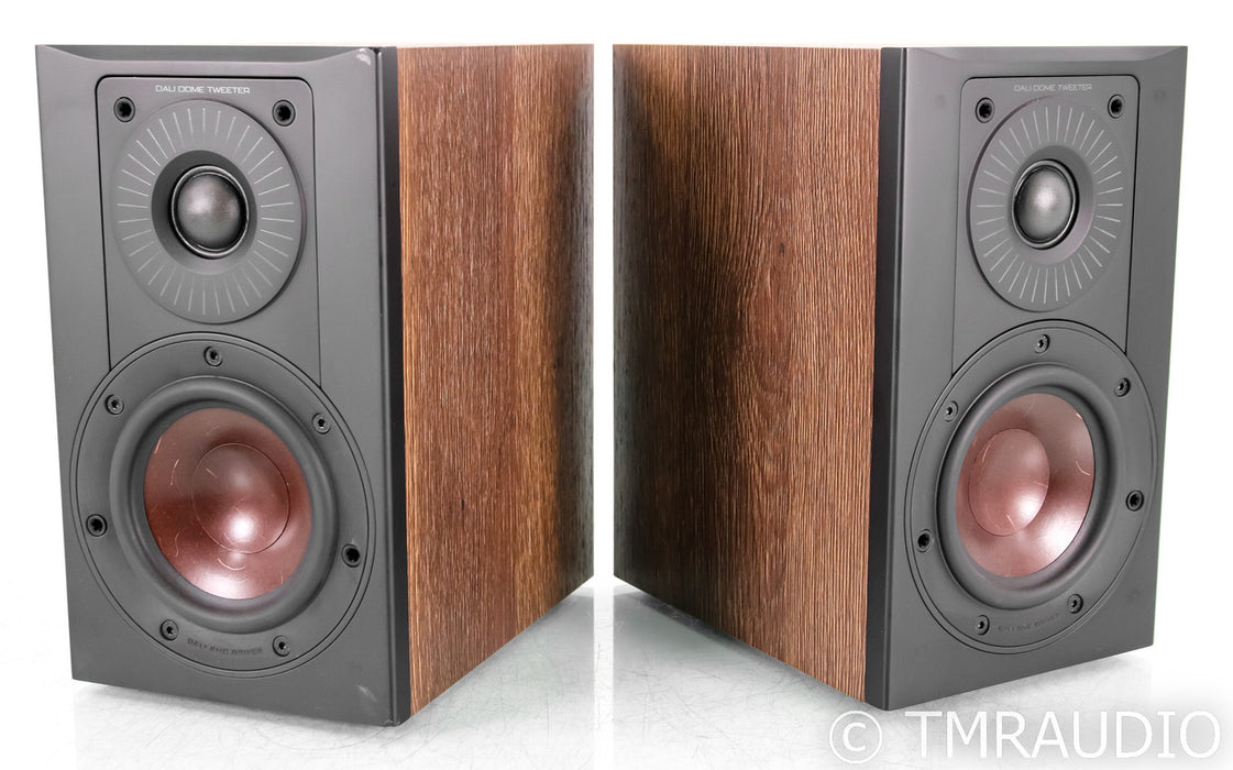 Dali Opticon 1 MK2 Bookshelf Speakers; Tobacco Oak Pair; Mk 2