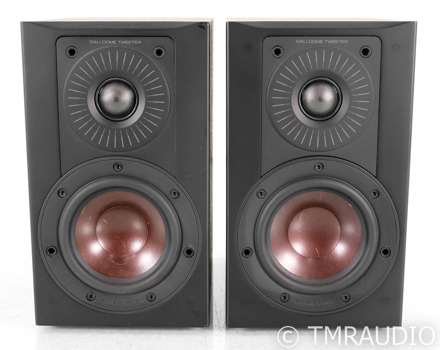 Dali Opticon 1 MK2 Bookshelf Speakers; Tobacco Oak Pair; Mk 2