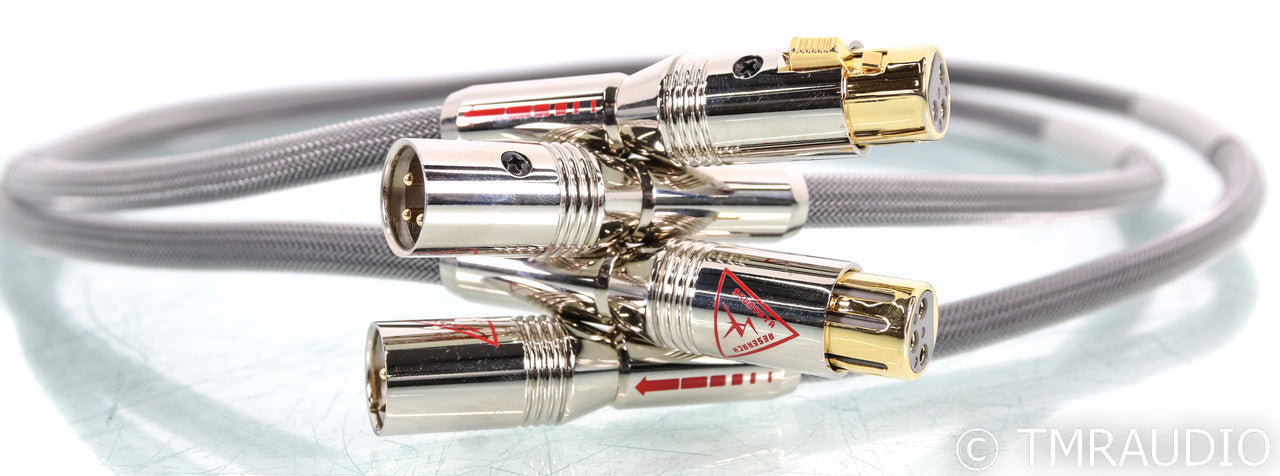 Shunyata Research Venom XLR Cables; 1m Pair Balanced Interconnects