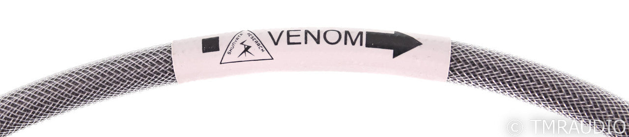 Shunyata Research Venom XLR Cables; 1m Pair Balanced Interconnects