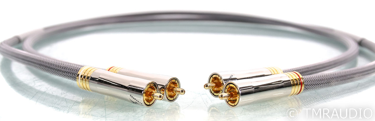 Shunyata Research Venom RCA Cables; 1m Pair Interconnects