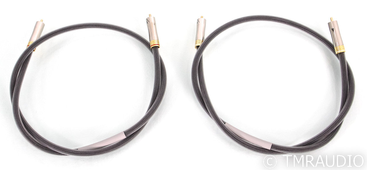 Shunyata Research Venom RCA Cables; 1m Pair Interconnects