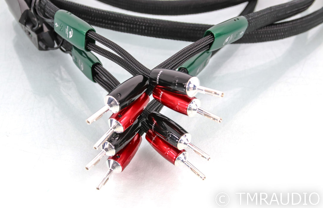 AudioQuest Robin Hood ZERO Speaker Cables; 8ft Pair (Open Box)