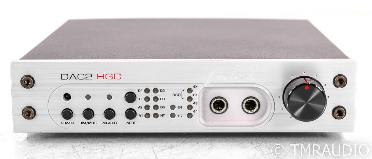 Benchmark DAC2 HGC DAC / Headphone Amplifier; D/A Converter; Silver; Remote