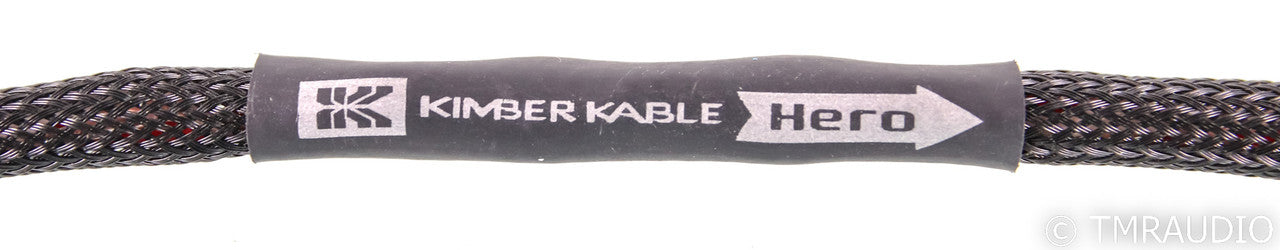 Kimber Kable Hero RCA Cables; 0.5m Pair Interconnects
