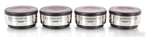 IsoAcoustics Orea Bordeaux Isolation Footers; Set of Four