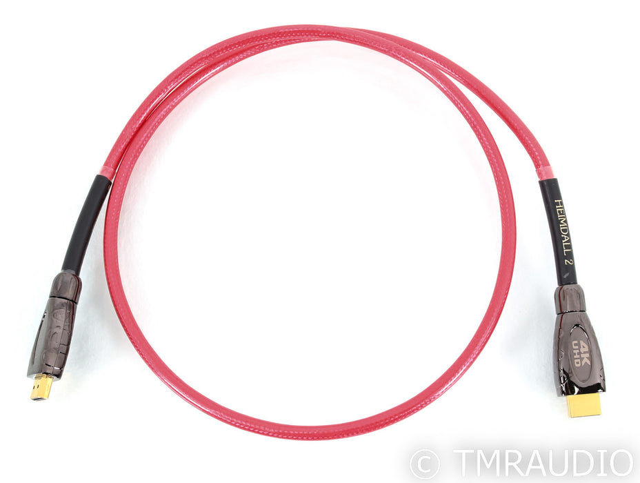 Nordost Heimdall 2 4K UHD HDMI Cable; 1m Digital Interconnect; i2S