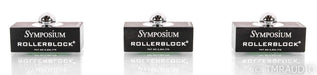 Symposium Acoustics Rollerblcks Series 2+ Isolation Feet; Set of Three