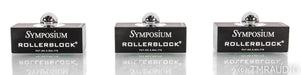 Symposium Acoustics Rollerblcks Series 2+ Isolation Feet; Set of Three
