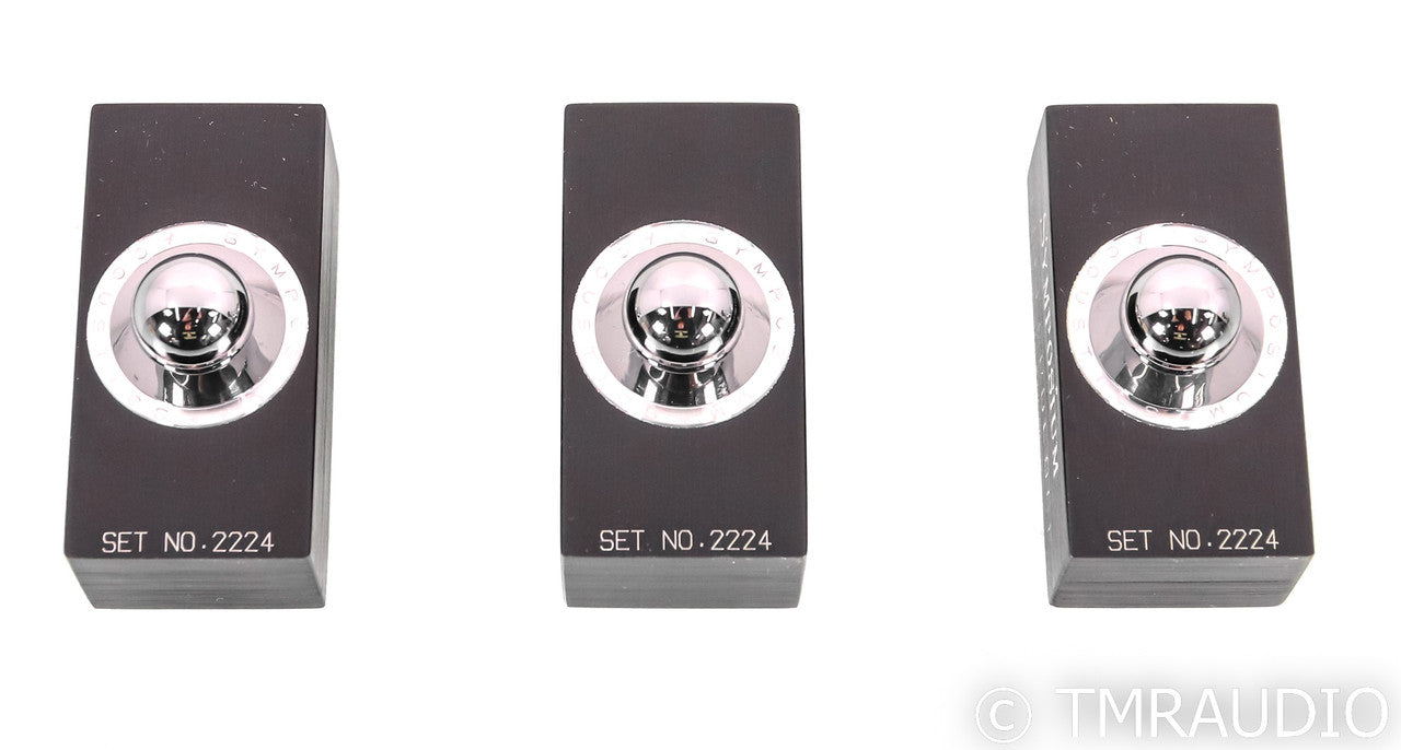 Symposium Acoustics Rollerblcks Series 2+ Isolation Feet; Set of Three