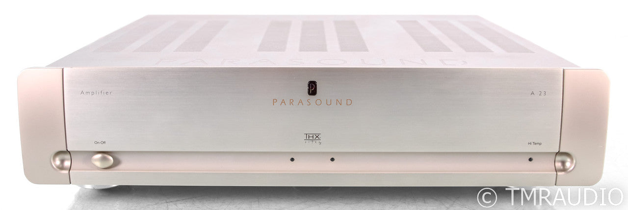 Parasound Halo A23 Stereo Power Amplifier; A-23; AS-IS (R Channel Distortion)
