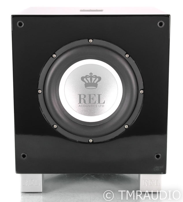REL T/7i 8" Powered Subwoofer; Black
