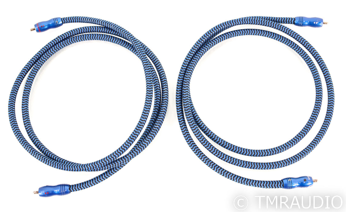 AudioQuest Diamondback RCA Cables; 1.5m Pair Interconnects