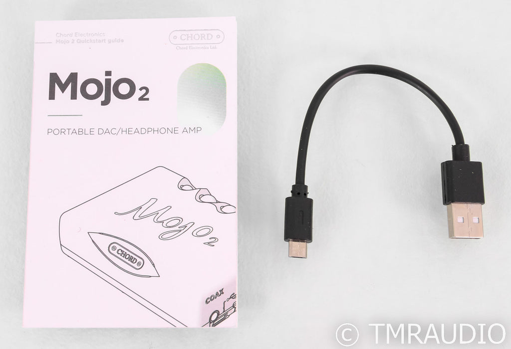 Chord Electronics Mojo 2 DAC / Headphone Amplifier; Black (Open Box)