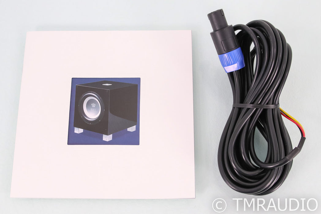 REL T/7i 8" Powered Subwoofer; T7I; Piano Black