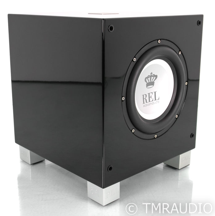 REL T/7i 8" Powered Subwoofer; T7I; Piano Black