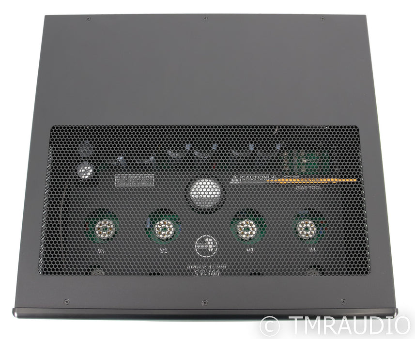 Rogue Audio ST100 Dark Stereo Tube Power Amplifier; Stereo 100; Black