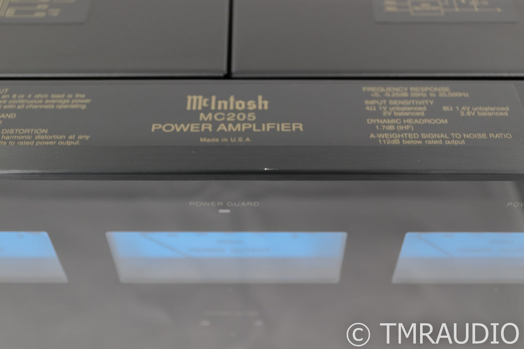 McIntosh MC205 5-Channel Power Amplifier; MC-205
