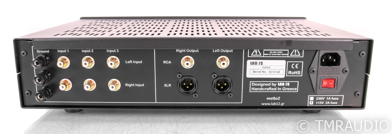 Lab 12 melto2 MM / MC Phono Preamplifier; melto-2; Fully Adjustable (Open Box)