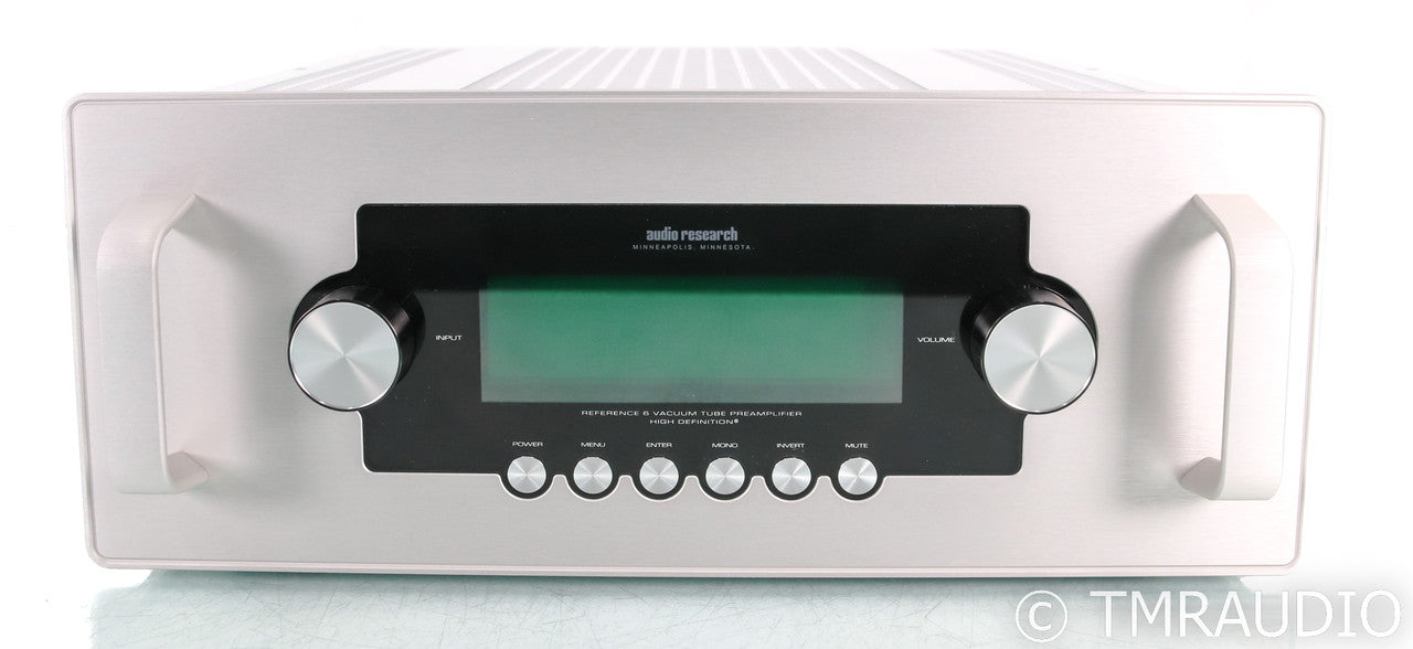 Audio Research Reference 6SE Stereo Tube Preamplifier; Remote; Silver; REF6SE